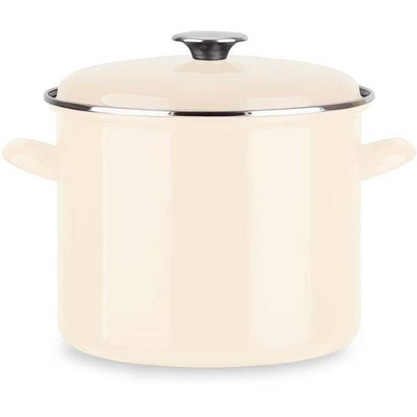 BAUMALU Casserole - Geëmailleerd Staal - 26 x 20 cm - Ivoor Kleur