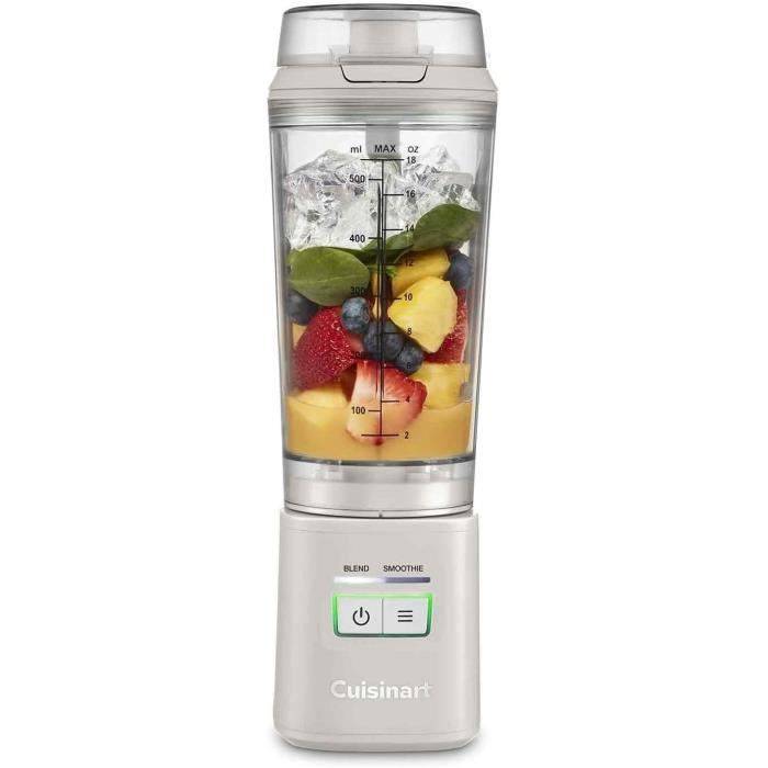 CUISINART Blender - PBL100E BlastGo - 120 W - 500 ml - 50 dB - Wit-0