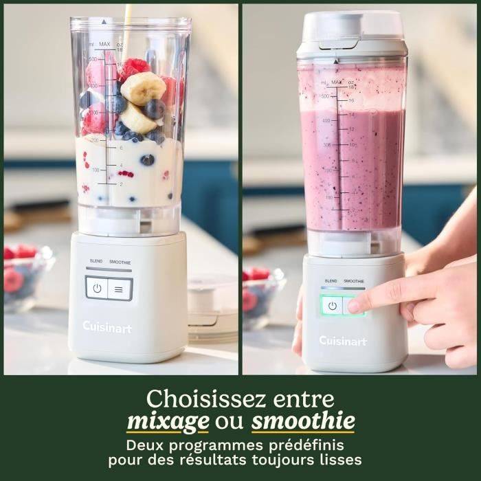 CUISINART Blender - PBL100E BlastGo - 120 W - 500 ml - 50 dB - Wit-2