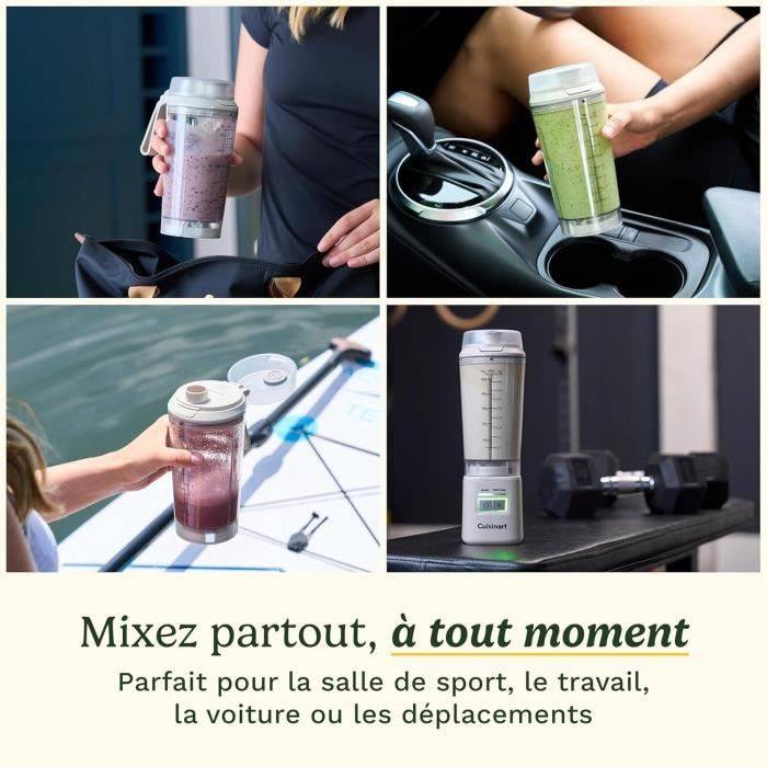 CUISINART Blender - PBL100E BlastGo - 120 W - 500 ml - 50 dB - Wit-3