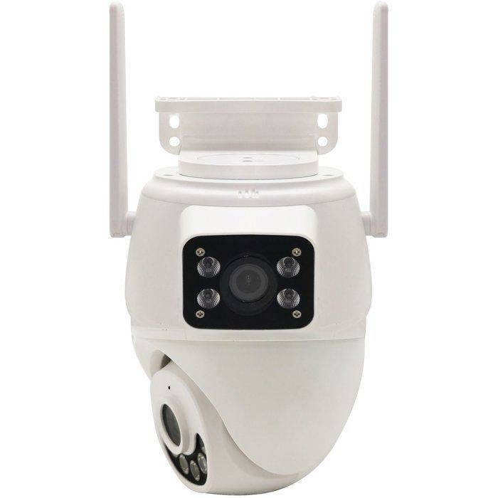 KYF Verbonden Buiten Camera - Wi-Fi - Draaibaar PT - Dubbele 3MP-1