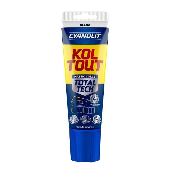 CYANOLIT Total tech Witte Lijm - 125 ml Tube - Multi-functioneel - Hoge Sterkte-0
