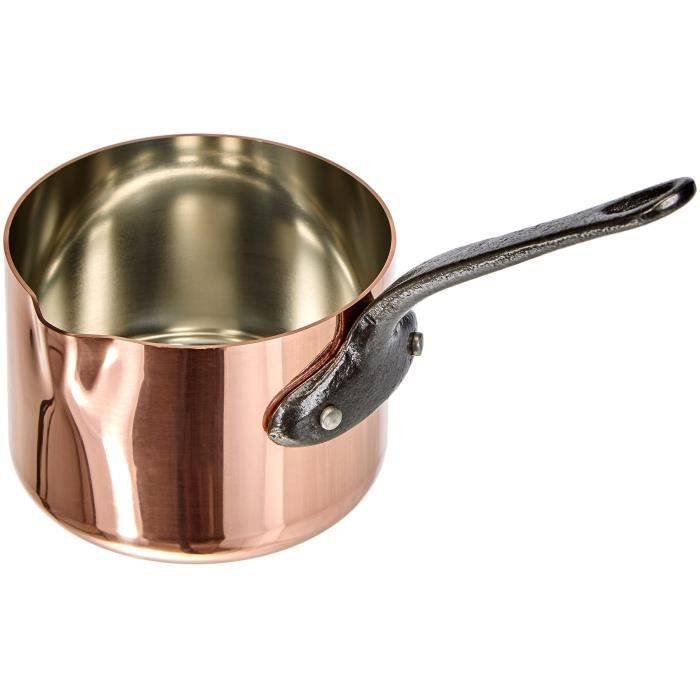 BAUMALU Koperen Sauskom - 11 cm - Ideaal voor Gasfornuizen-1