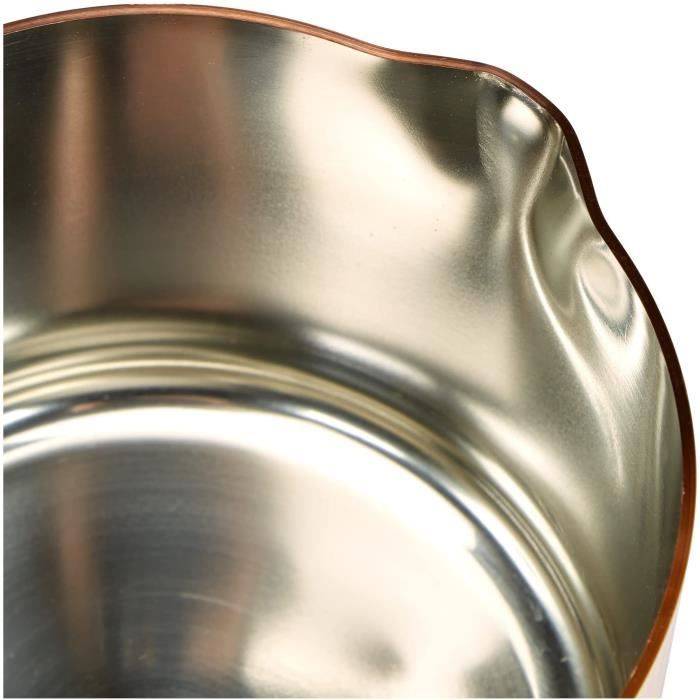 BAUMALU Koperen Sauskom - 11 cm - Ideaal voor Gasfornuizen-2