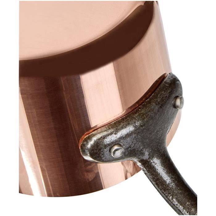 BAUMALU Koperen Sauskom - 11 cm - Ideaal voor Gasfornuizen-3