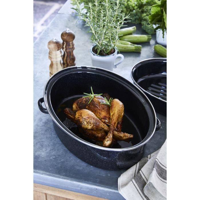 BAUMALU Casserole Rooster - Koolstofstaal - 42 cm-1