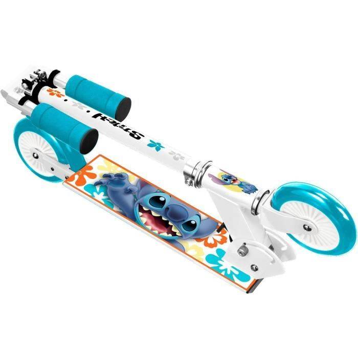 DISNEY Vouwscooter - STITCH - Verstelbare Hoogte - Antislip Deck-1