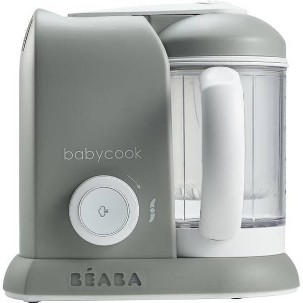 BÉABA - Babycook Solo - 1100 ml Babyvoedingsmaker - Grijs