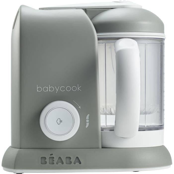 BÉABA - Babycook Solo - 1100 ml Babyvoedingsmaker - Grijs-0