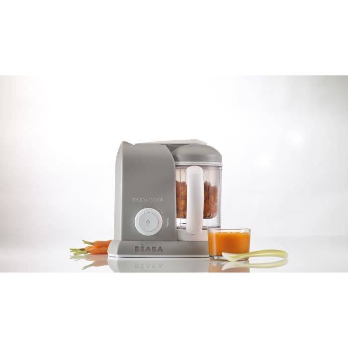 BÉABA - Babycook Solo - 1100 ml Babyvoedingsmaker - Grijs-2