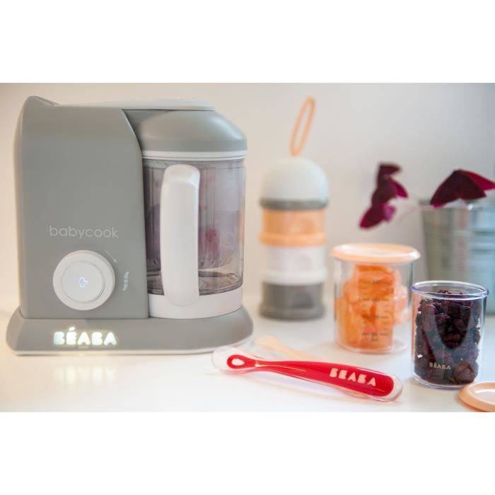 BÉABA - Babycook Solo - 1100 ml Babyvoedingsmaker - Grijs-3