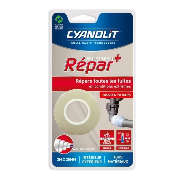 CYANOLIT Lijmtape - Siliciumtape - Zelfklevend - Waterdicht - Weerstand tegen Extreme Temperatuur-0