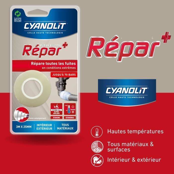 CYANOLIT Lijmtape - Siliciumtape - Zelfklevend - Waterdicht - Weerstand tegen Extreme Temperatuur-2
