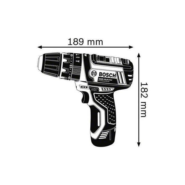 BOSCH GSB 12V-15 Accu Klopboor-/schroefmachine - Compact Ontwerp - 06019B690E-2