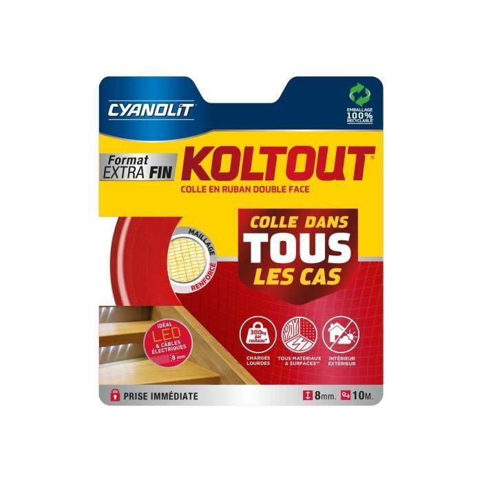 CYANOLIT Dubbelzijdige Lijmtape - Extra Dun - Hoge Hechting - Discreet en Sterk-0
