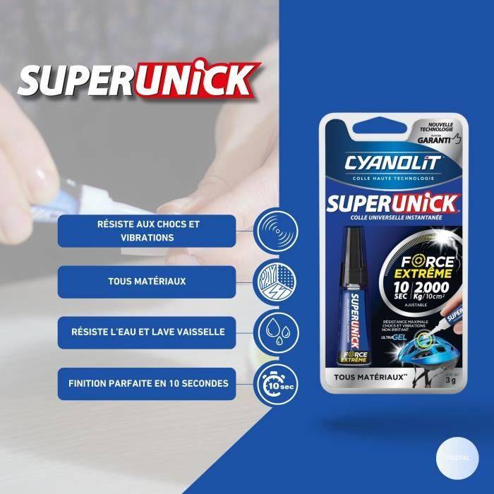 CYANOLIT Reparatielijm - Super Unieke Instant Plastic - 3 g - Ultra-Snel - Multifunctioneel-1