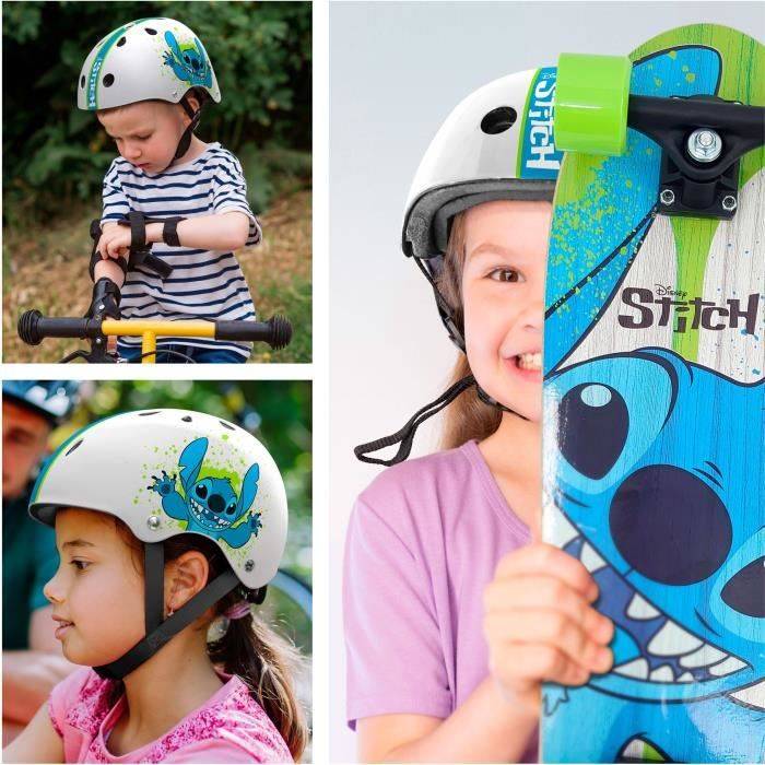 Disney Stitch Skatehelm - Verstelbaar 53/57 cm - Comfort Padding-3