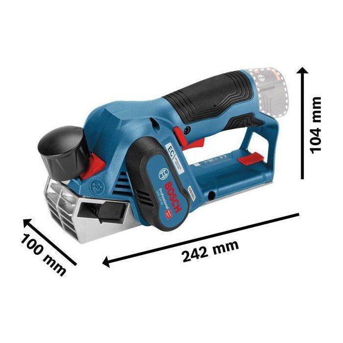BOSCH PROFESSIONAL GHO 12V-20 Accu Vlakschuurmachine - 06015A7002 - Inclusief L-BOXX-2