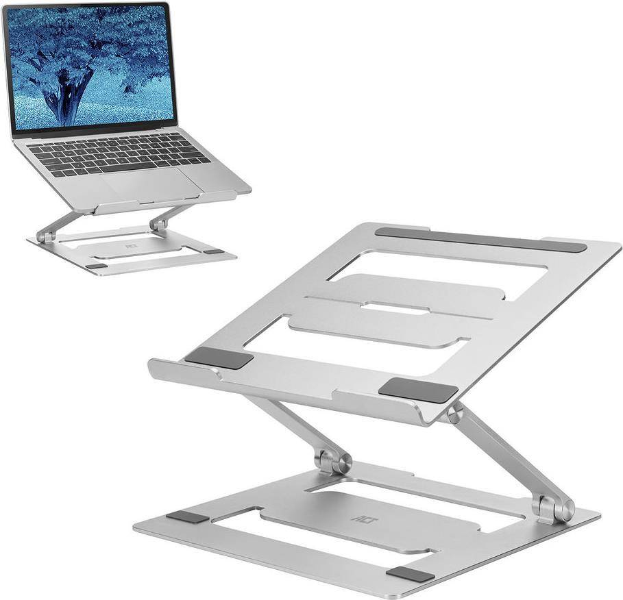 ACT AC8135 Laptopstandaard - 39,6 cm (15,6") - Grijs-0