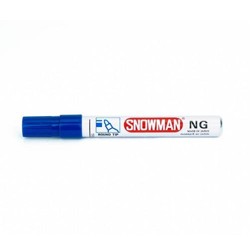 Klika 8721349450999 Klika - Stift Snowman NG-12 blauw permanent mark-1