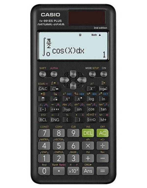 CASIO Wetenschappelijke Calculator FX-991ES PLUS 2 Zwart 12-cijferig Display