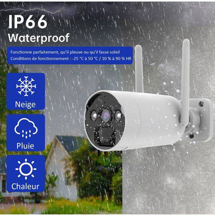 KYF 7" Scherm Kit met 4MP ULTRA HD Recorder - Oplaadbare Camera + Zonnepaneel-0