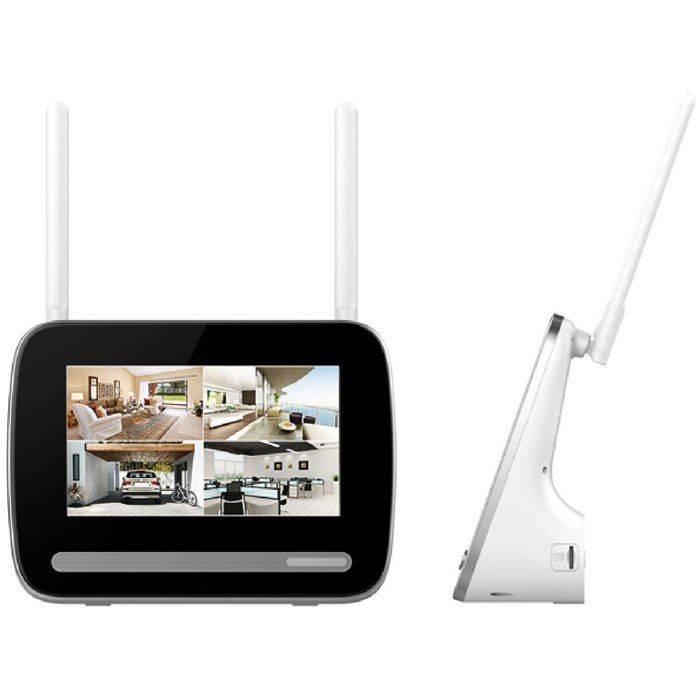 KYF 7" Scherm Kit met 4MP ULTRA HD Recorder - Oplaadbare Camera + Zonnepaneel-2