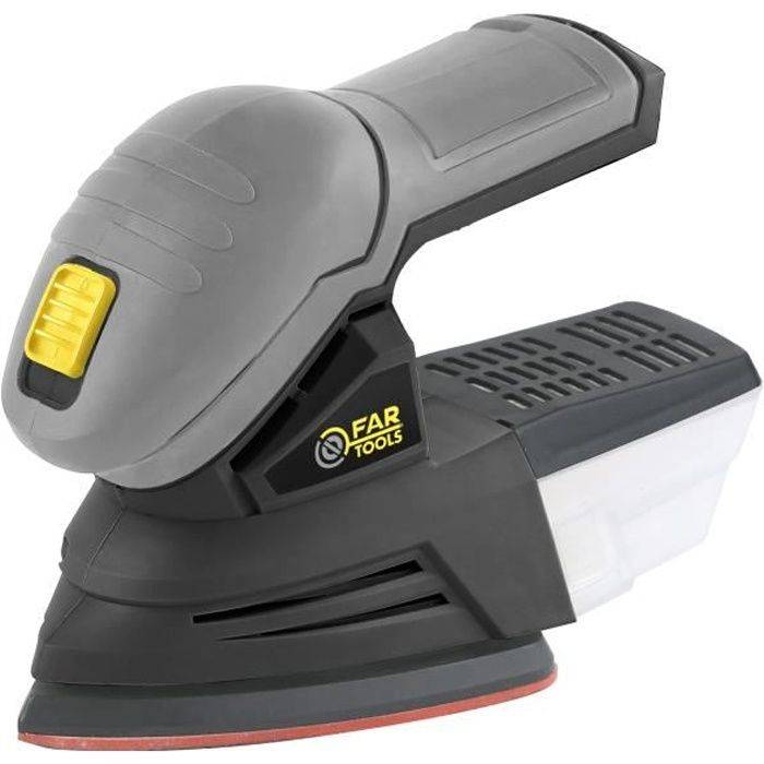 FARTOOLS X-Fit Delta Accu Schuurmachine - 18V - Orbitaal - Li-ion Batterij-0