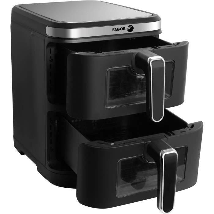 FAGOR Airfryer FGD11 - 11 L - Dubbele 5,5 L Tanks - 2800 W-4