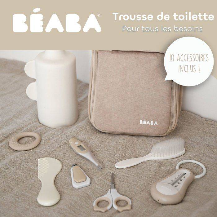 BEABA Toilettas - 10 Accessoires - Klei-1