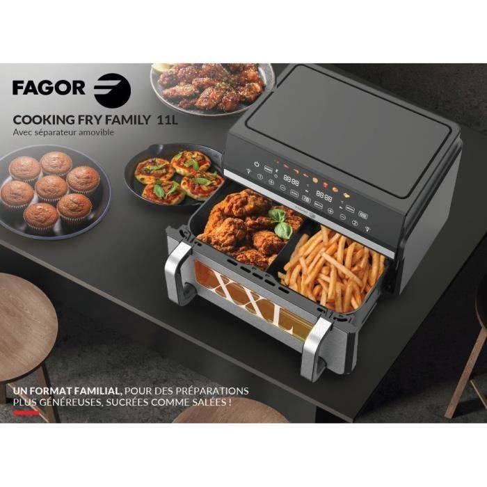 FAGOR Airfryer FG10AF - 11 L - 2400W - Dubbele Tank - 8 Programma's-1
