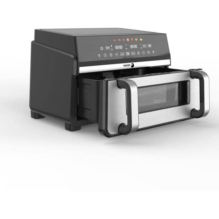 FAGOR Airfryer FG10AF - 11 L - 2400W - Dubbele Tank - 8 Programma's-4