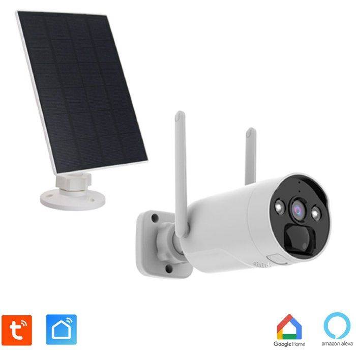 KYF 4MP Oplaadbare Camera + Zonnepaneel - Voor 7" Scherm Kit, 4MP Ultra HD Recorder-2