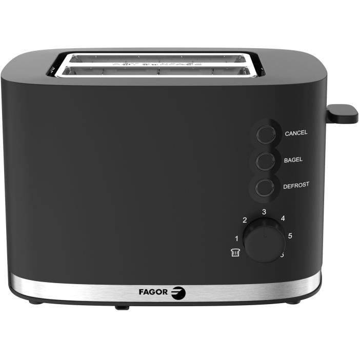 FAGOR Toaster FG250 - 730-870W - 2 Slots - Bagel-, Opwarm-, Annuleer- en Ontdooi-functies-2