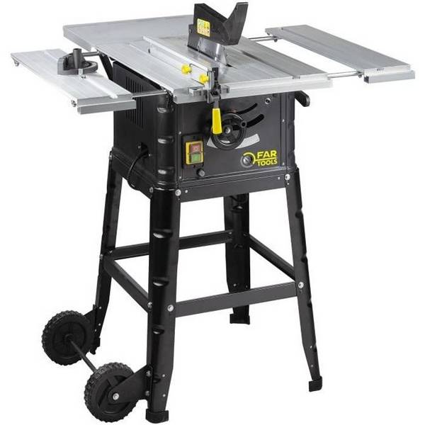 FARTOOLS PRO TS 1800 Tafelzaag - 1800W - Ø 250 mm - 36 Tanden - 74 mm Zaagcapaciteit