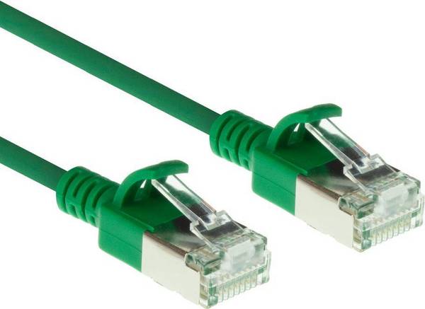 ACT Green Patchkabel 10 m LSZH U/FTP CAT6A Snagless RJ45 (DC7710)