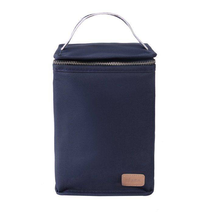 BEABA Geïsoleerde Lunchtas - Marineblauw/ Strepen-0