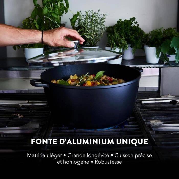 BAUMALU Hoge Slowcooker - Keramisch Interieur - 36 cm-1