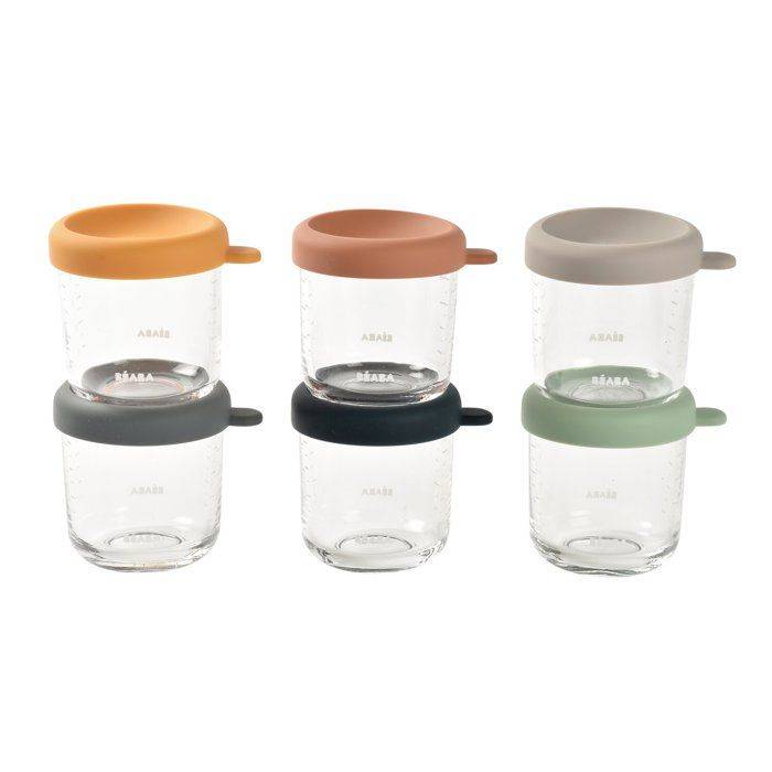 BEABA Sunrise Glazen Cadeauset voor 6 Porties (250 ml) 6-serving-0