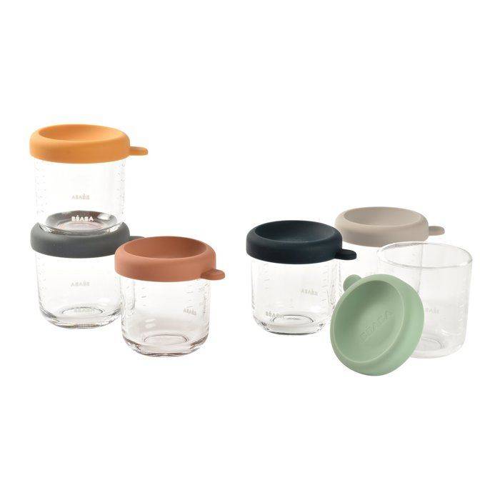 BEABA Sunrise Glazen Cadeauset voor 6 Porties (250 ml) 6-serving-1