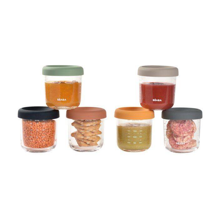 BEABA Sunrise Glazen Cadeauset voor 6 Porties (250 ml) 6-serving-2