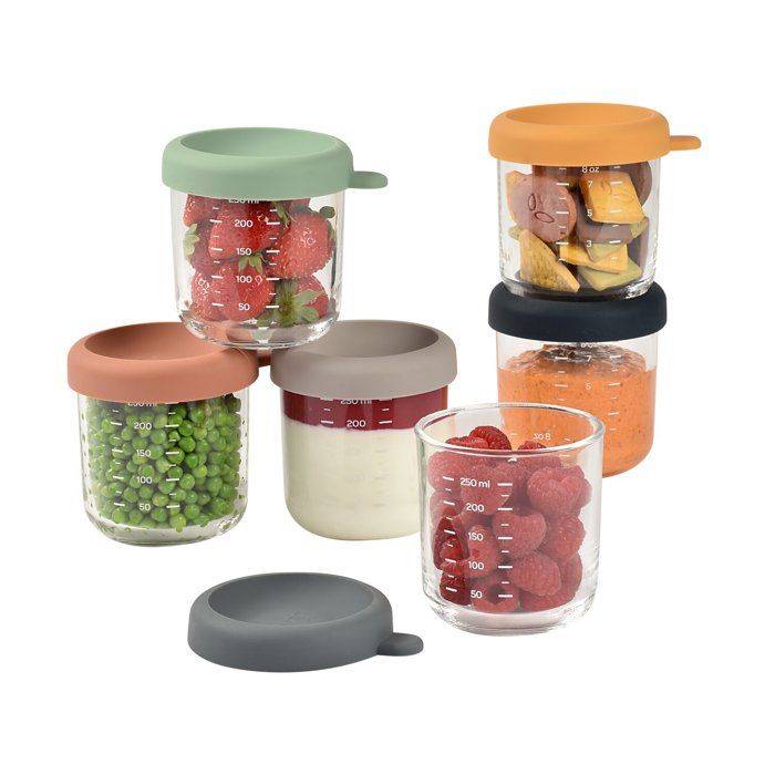 BEABA Sunrise Glazen Cadeauset voor 6 Porties (250 ml) 6-serving-4