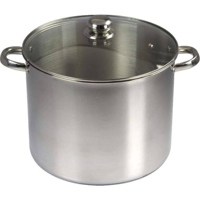 BAUMALU RVS Catering Kom - 30 cm - Glazen Deksel-3