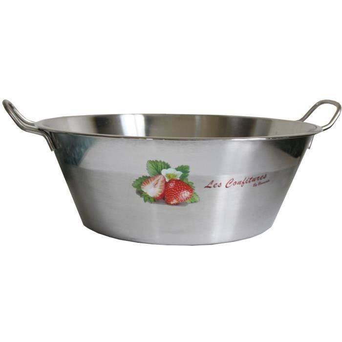 BAUMALU Jam Pan - 38 cm - RVS - Geschikt voor Inductie - 340678-0