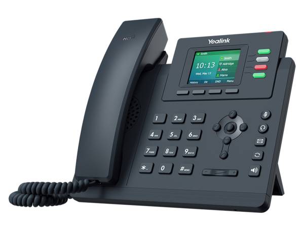 Yealink SIP-T33G VoIP Telefoon 4 Lijnen Classic Grijs (1301046)