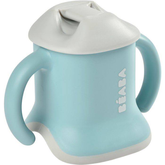 BEABA 3-in-1 Beker - Evoluclip - Blauw-1