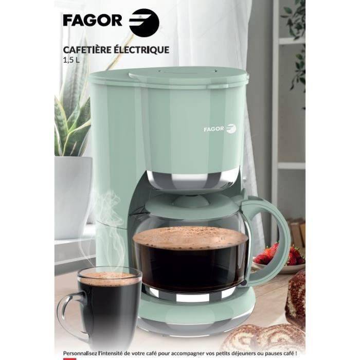FAGOR Filter Koffiezetapparaat - FG1560 - 1,5 L - 12 Kopjes - Warmhouden-1
