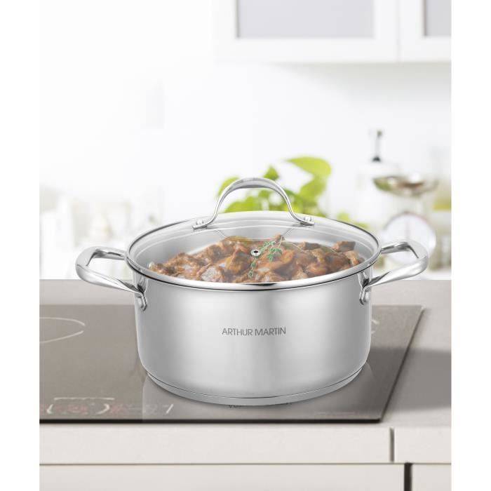 Arthur Martin Soeppan - RVS - 32 cm - Inductie Compatibel-4