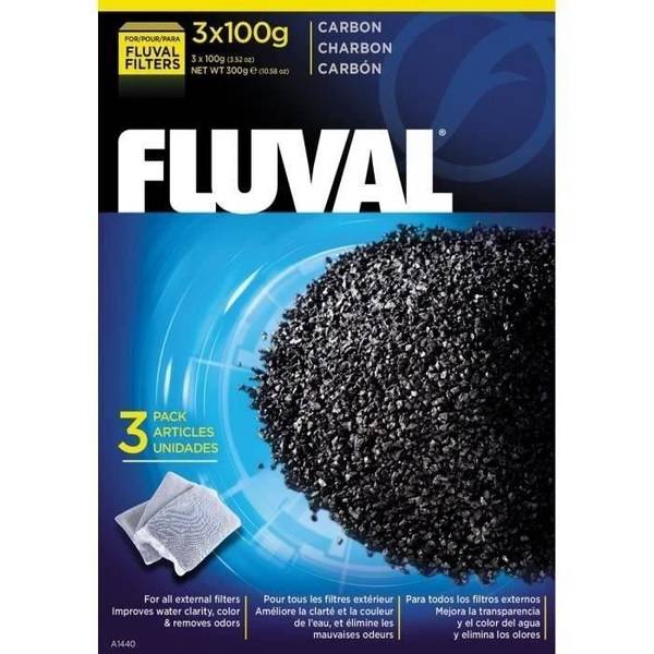 FLUVAL Koolstoftabletten - 3 x 100 g - Voor Aquaria - Laag As Formule