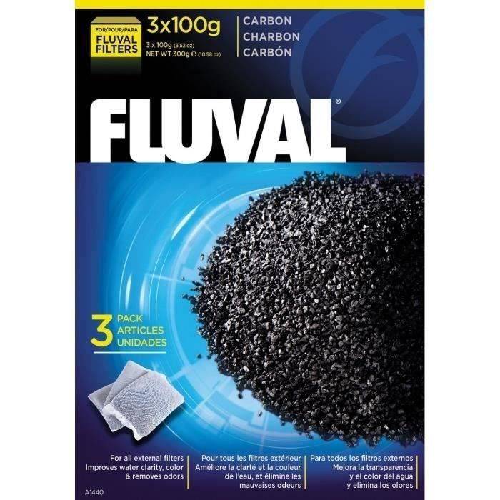 FLUVAL Koolstoftabletten - 3 x 100 g - Voor Aquaria - Laag As Formule-0
